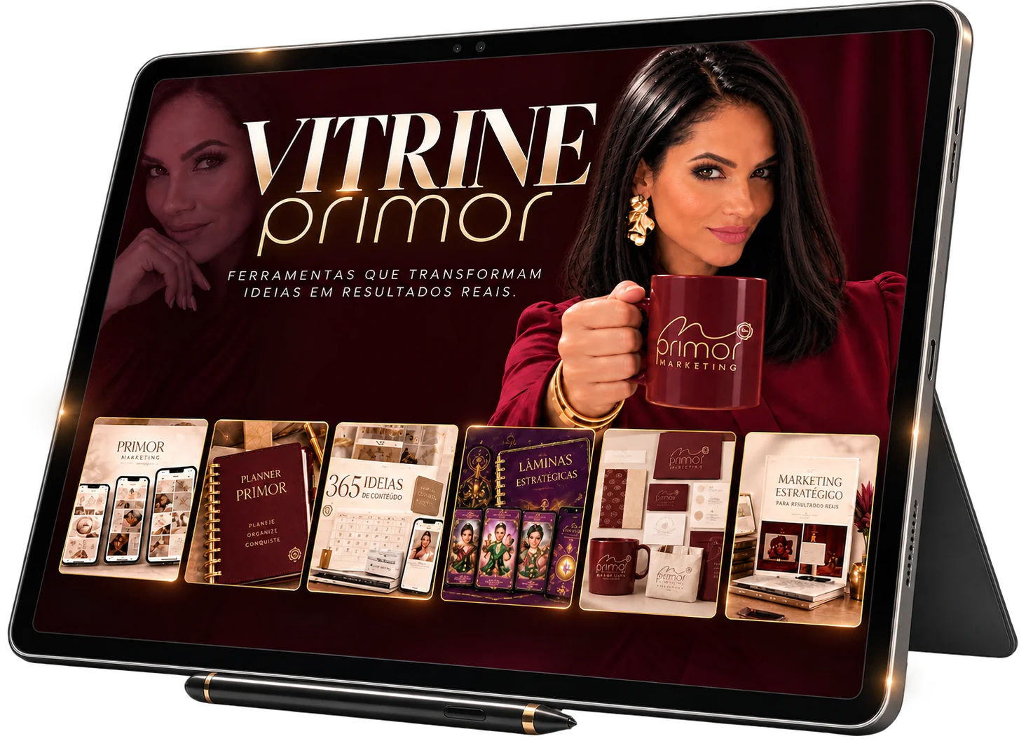 Vitrine Primor — produtos da Marketing Primor